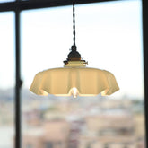 Vintage Brass Glass Pendant Lighting Fixtures